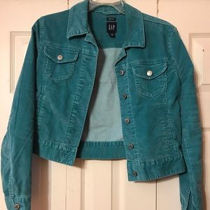 Gap vintage Teal corduroy jacket